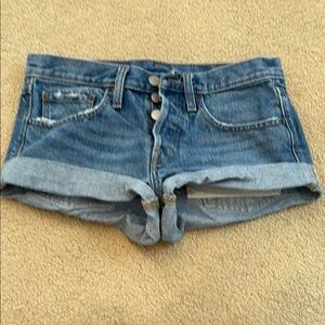BDG Light Blue Jean Shorts